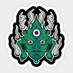 yokai 2 Sticker